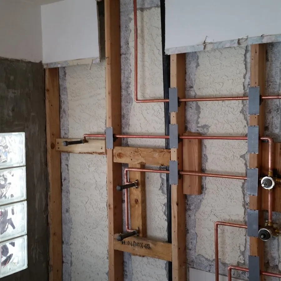 Copper pipe installation for Burst Pipe Repair in Preston